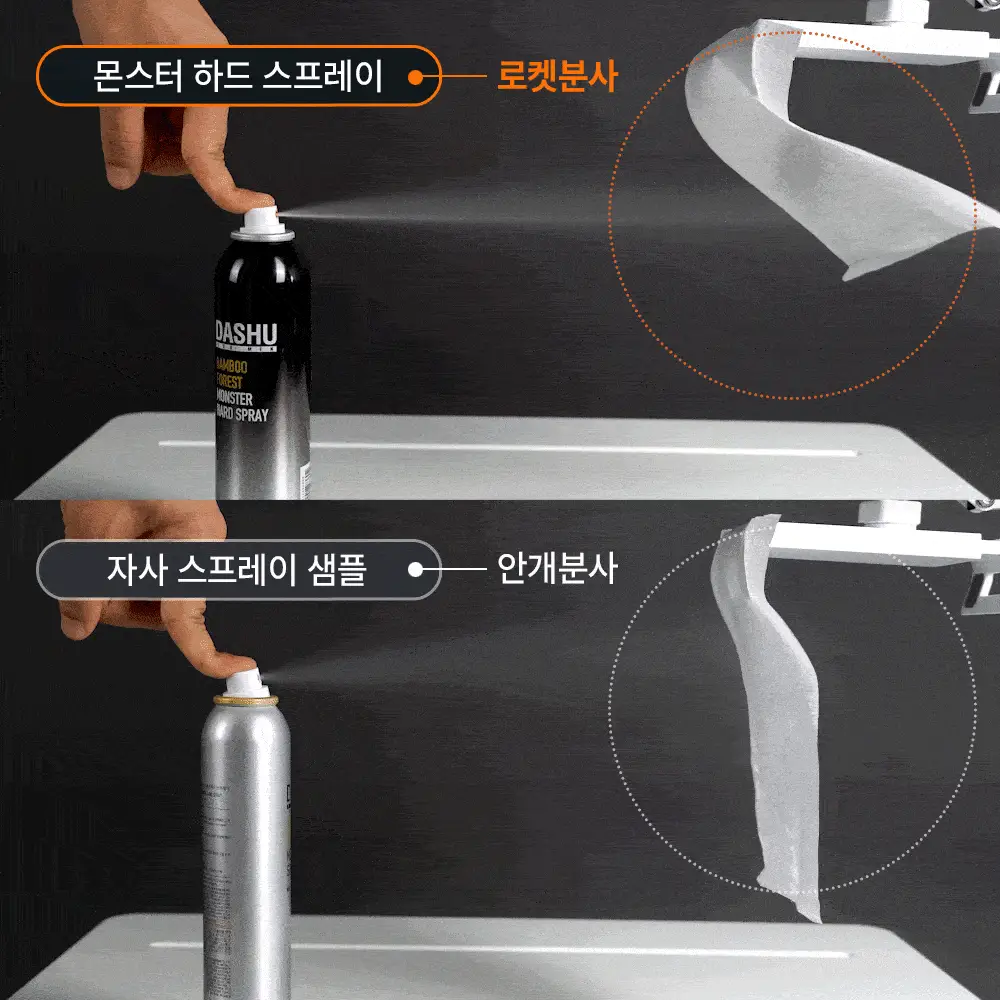 [변우석 Pick]다슈 포 맨 밤부 포레스트 몬스터 하드 스프레이 180ml 단품 상세페이지 7